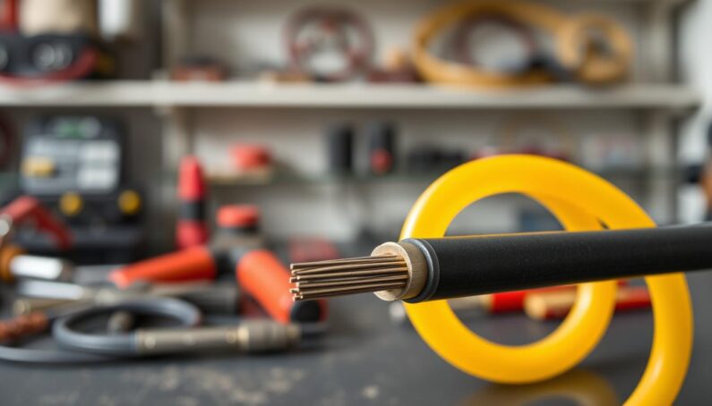 cabo de silicone 200°c